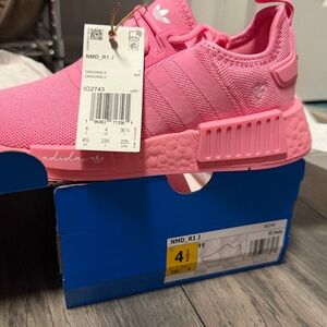 adidas Kids Pink NMD_R1 J Lightweight Sneaker